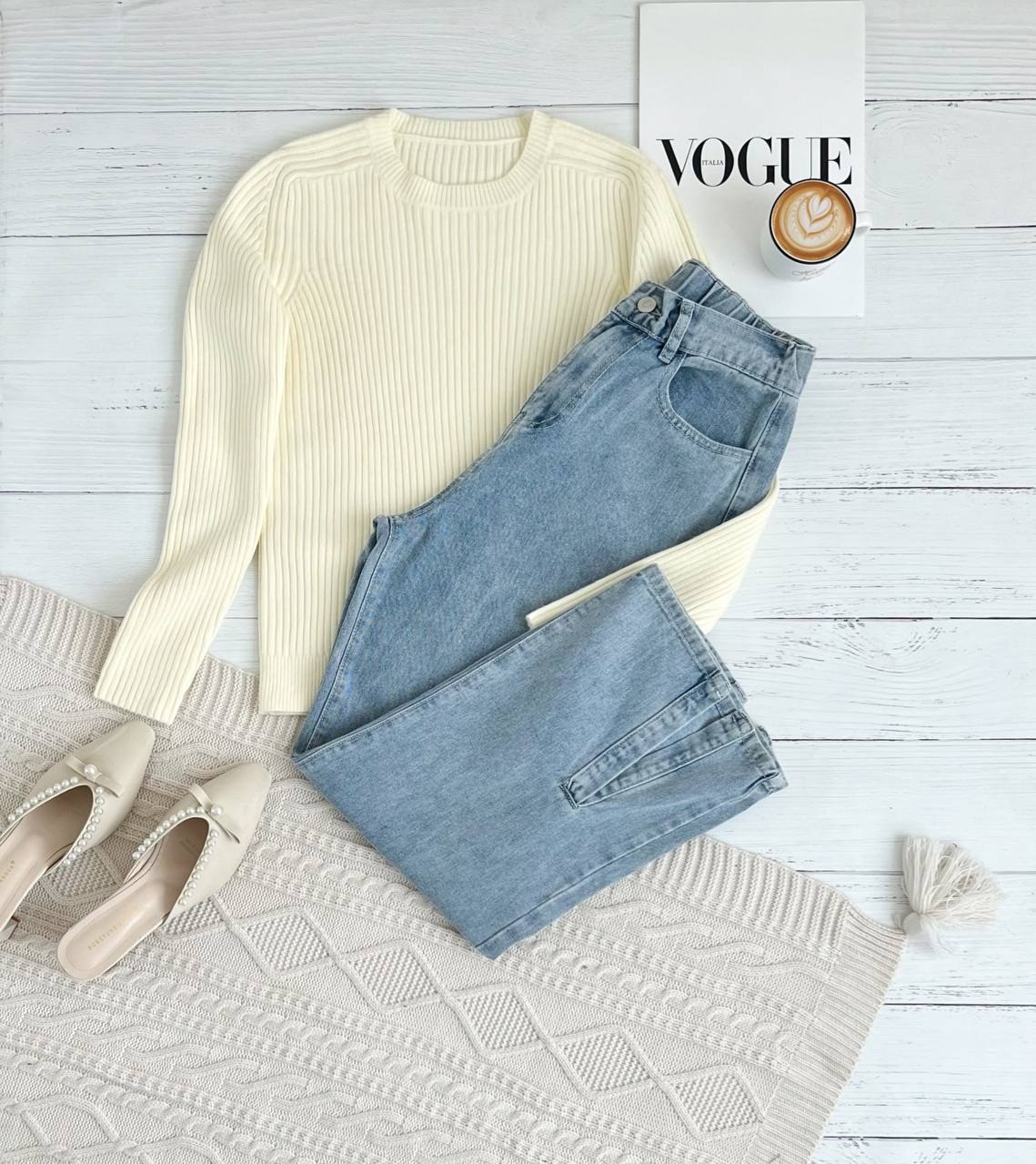 شلوار جین جلو چاک کد 2316