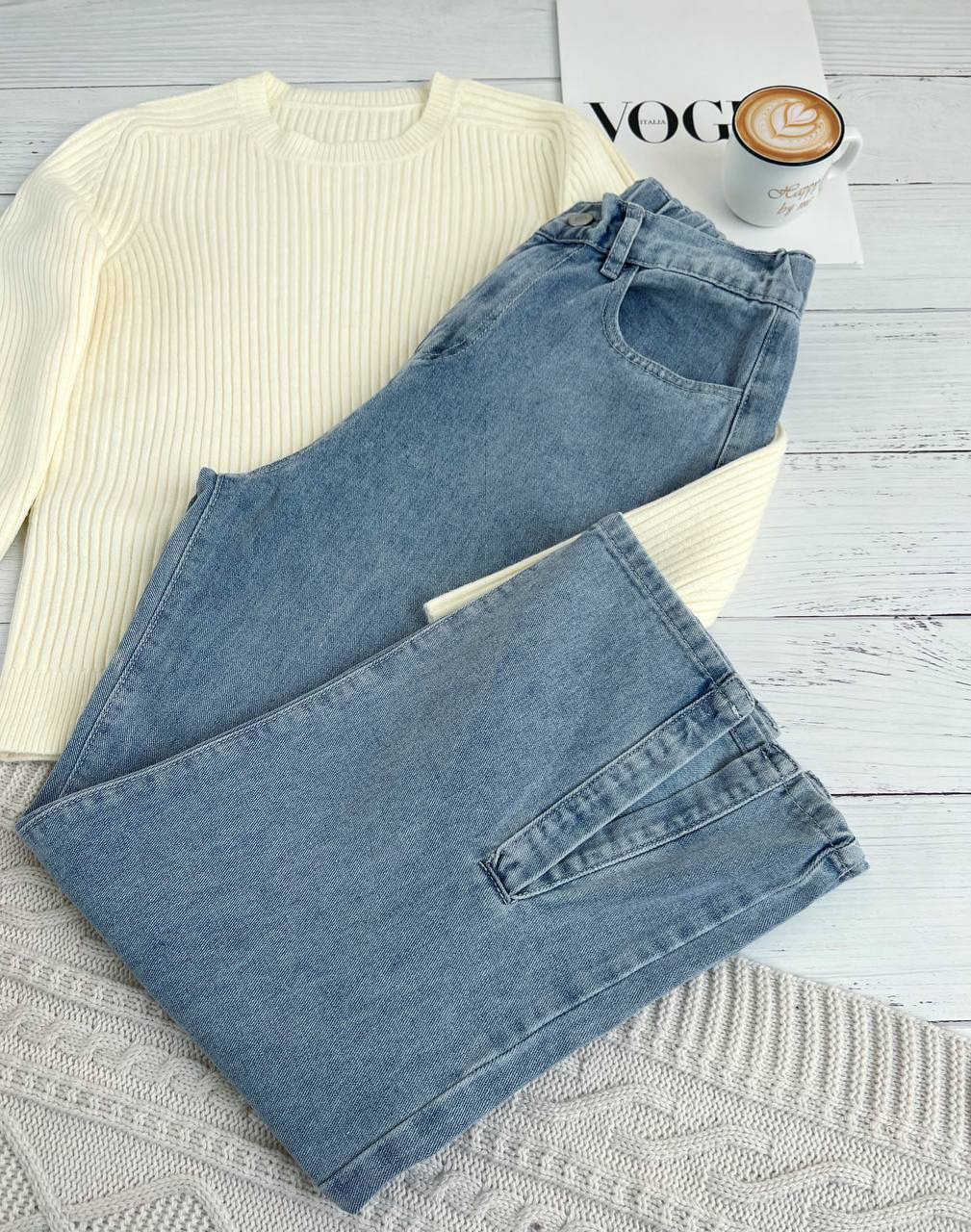 شلوار جین جلو چاک کد 2316