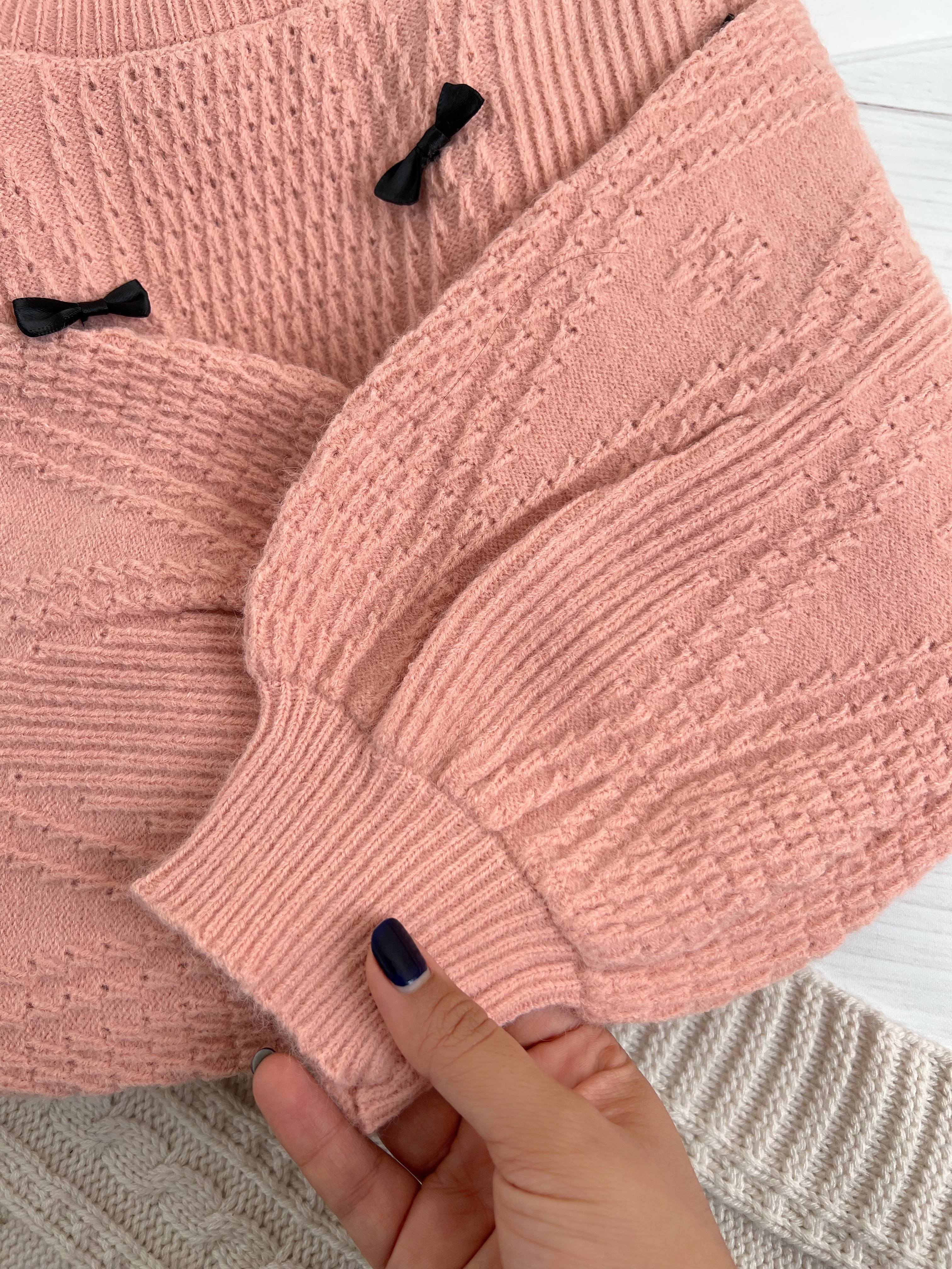 پلیور بافت پاپیون دوزی کد 2320