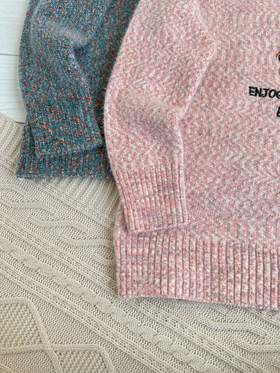 پلیور بافت خرسی مخمل کد 2328