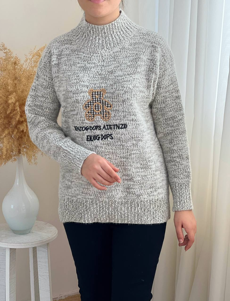 پلیور بافت خرسی مخمل کد 2328