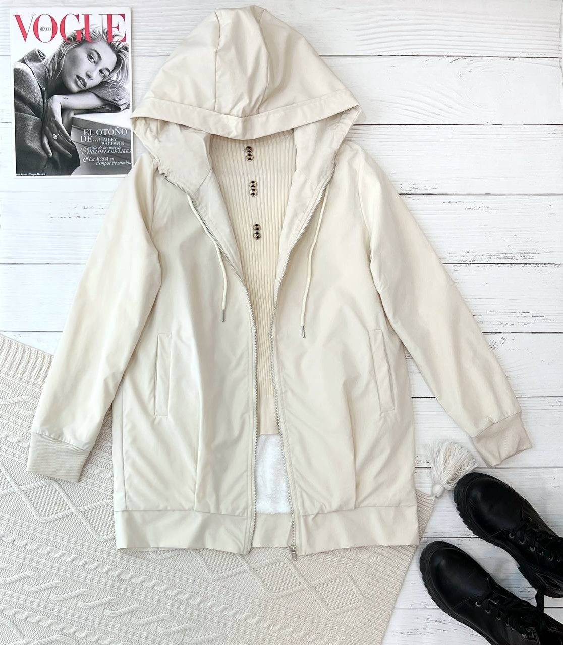 بارونی داخل خز دار تکرنگ کد 2339