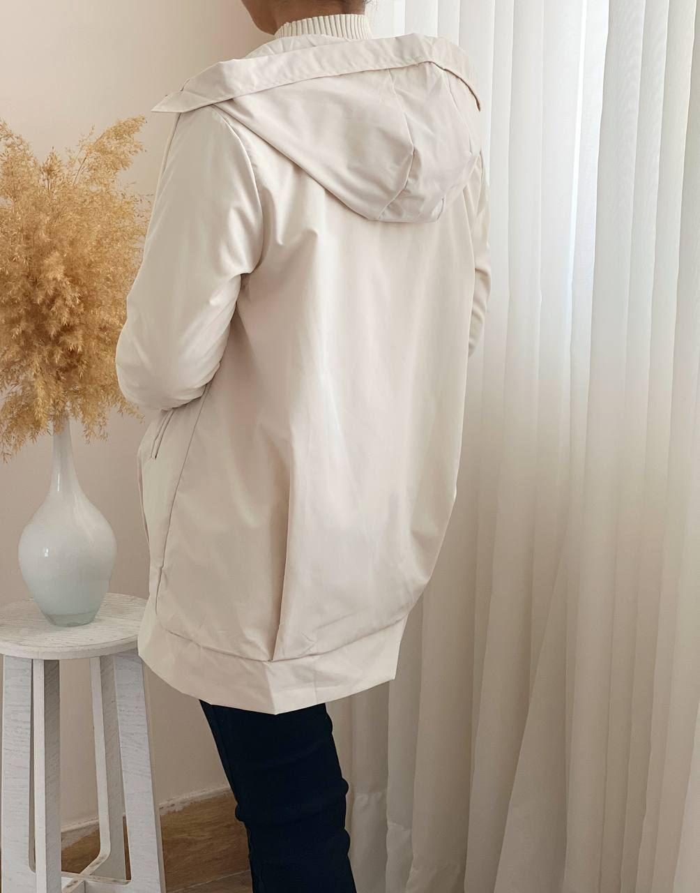 بارونی داخل خز دار تکرنگ کد 2339