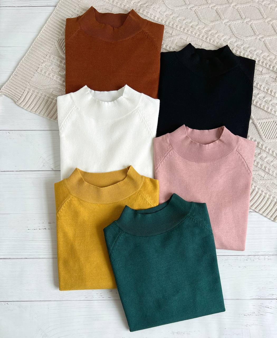 پلیور بافت ساده بغل چاک کد 2340