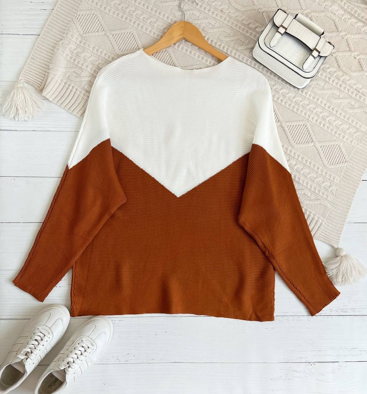 تونیک بافت آستین کیمونو کد 2343