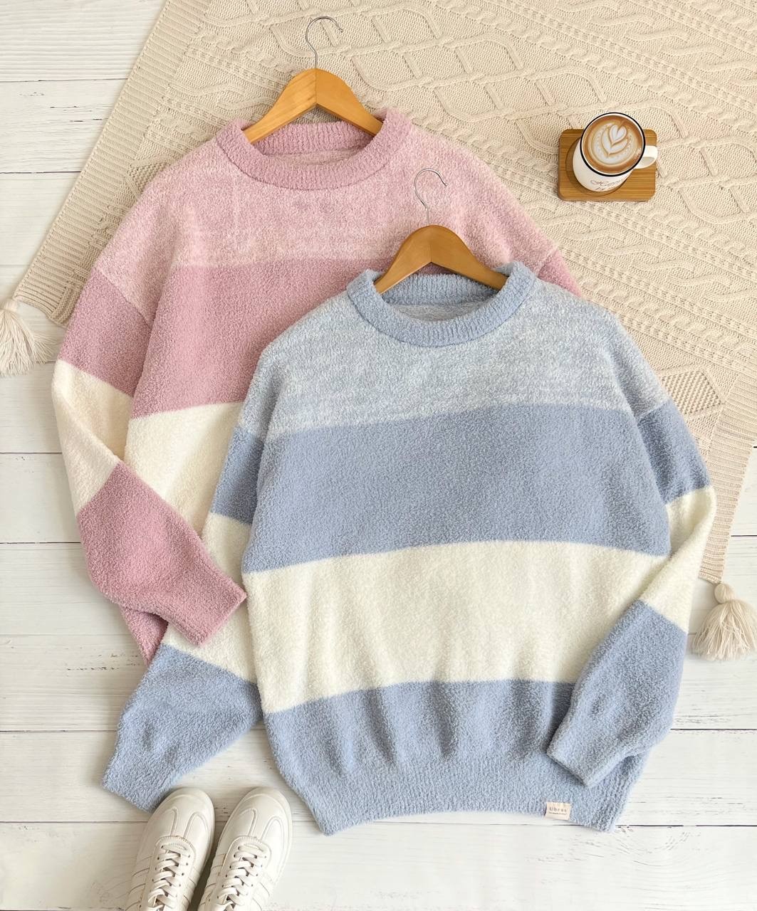 پلیور بافت حوله ای کد2347