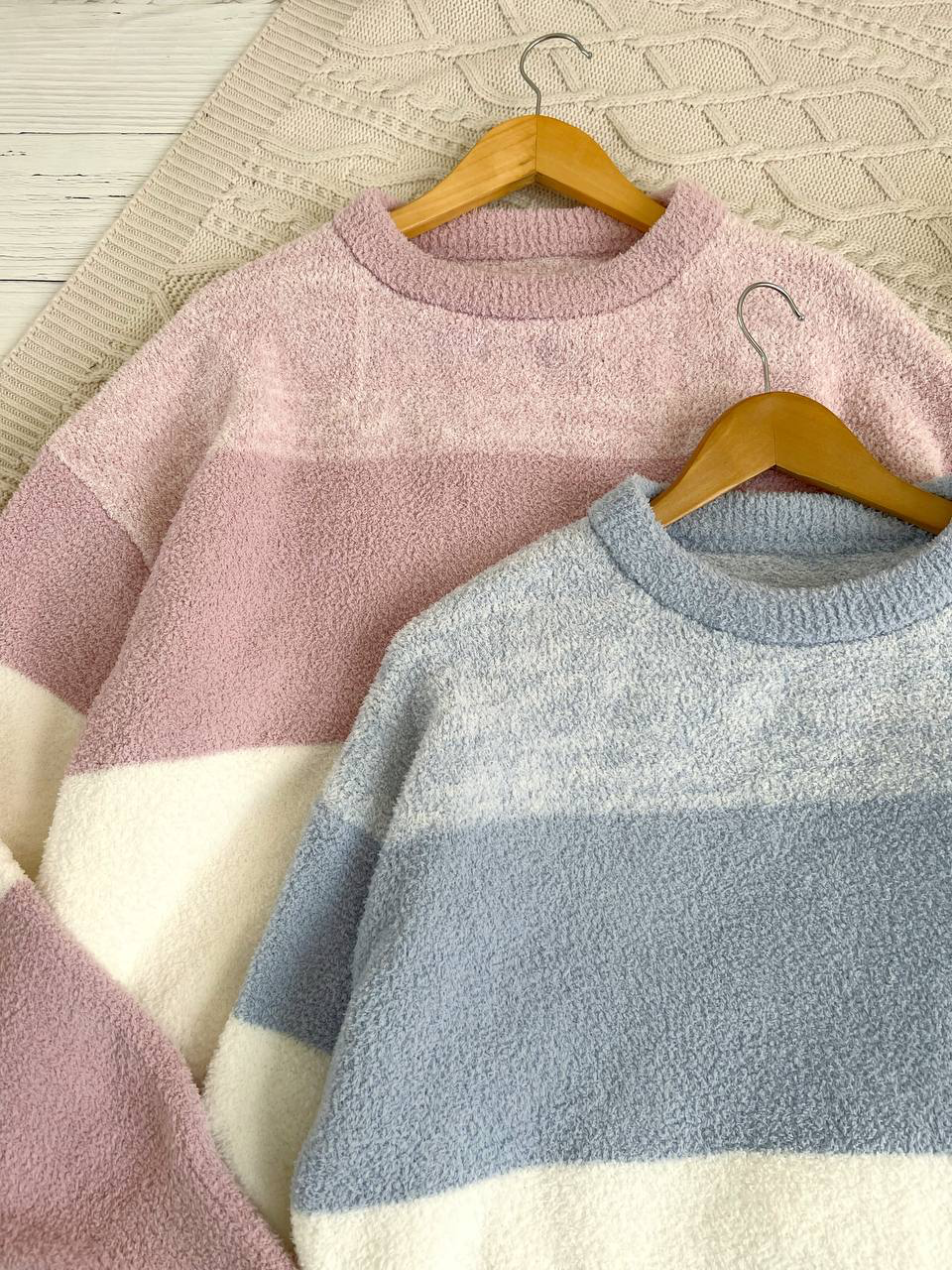 پلیور بافت حوله ای کد2347