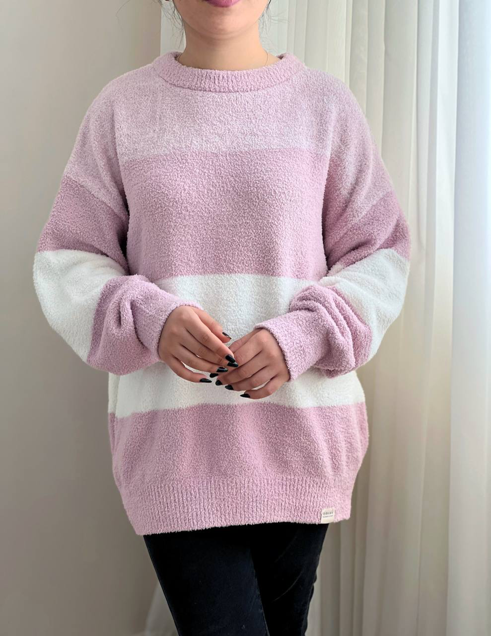 پلیور بافت حوله ای کد2347