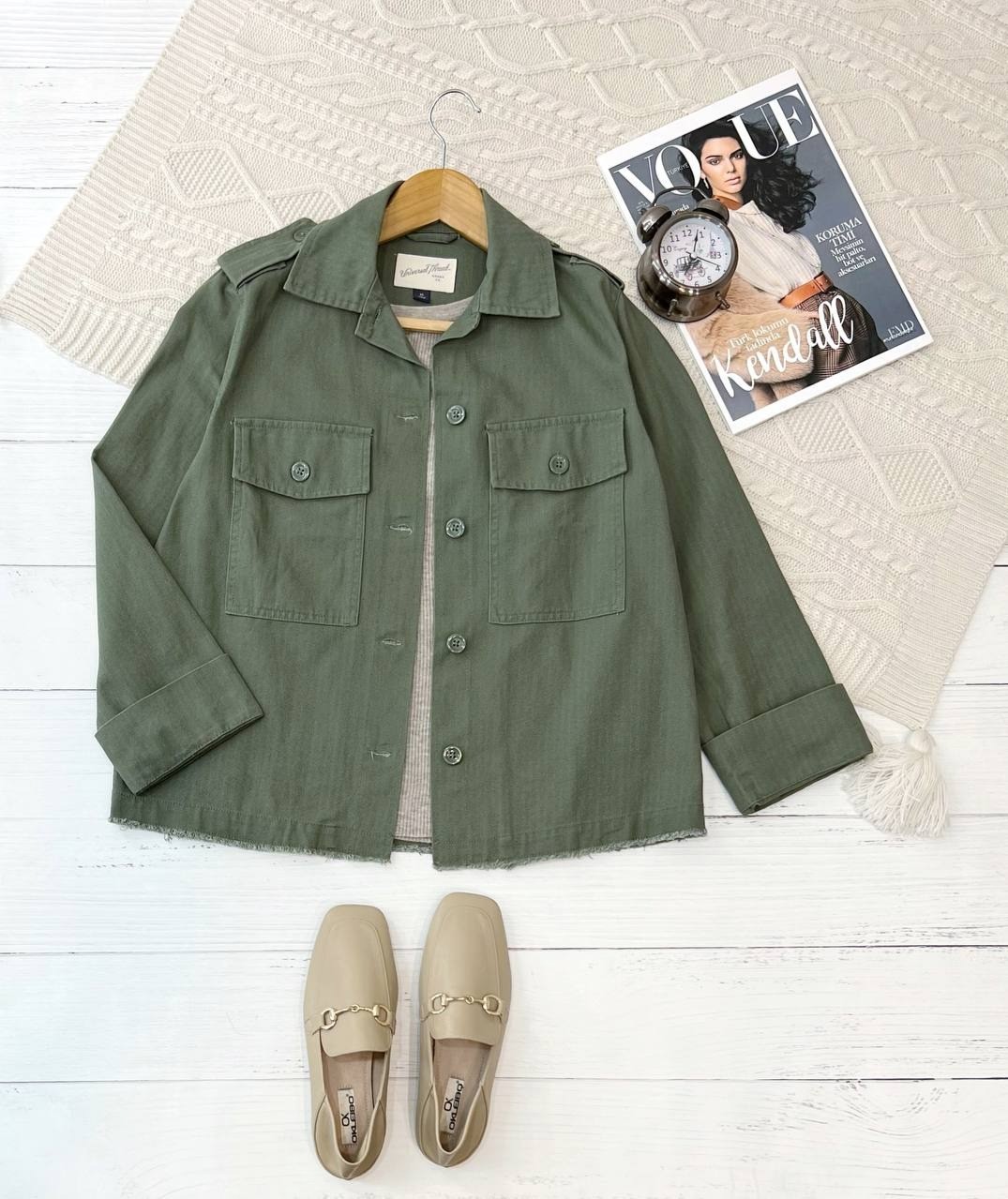 شومیز کتان پاییزه تکرنگ کد 2350