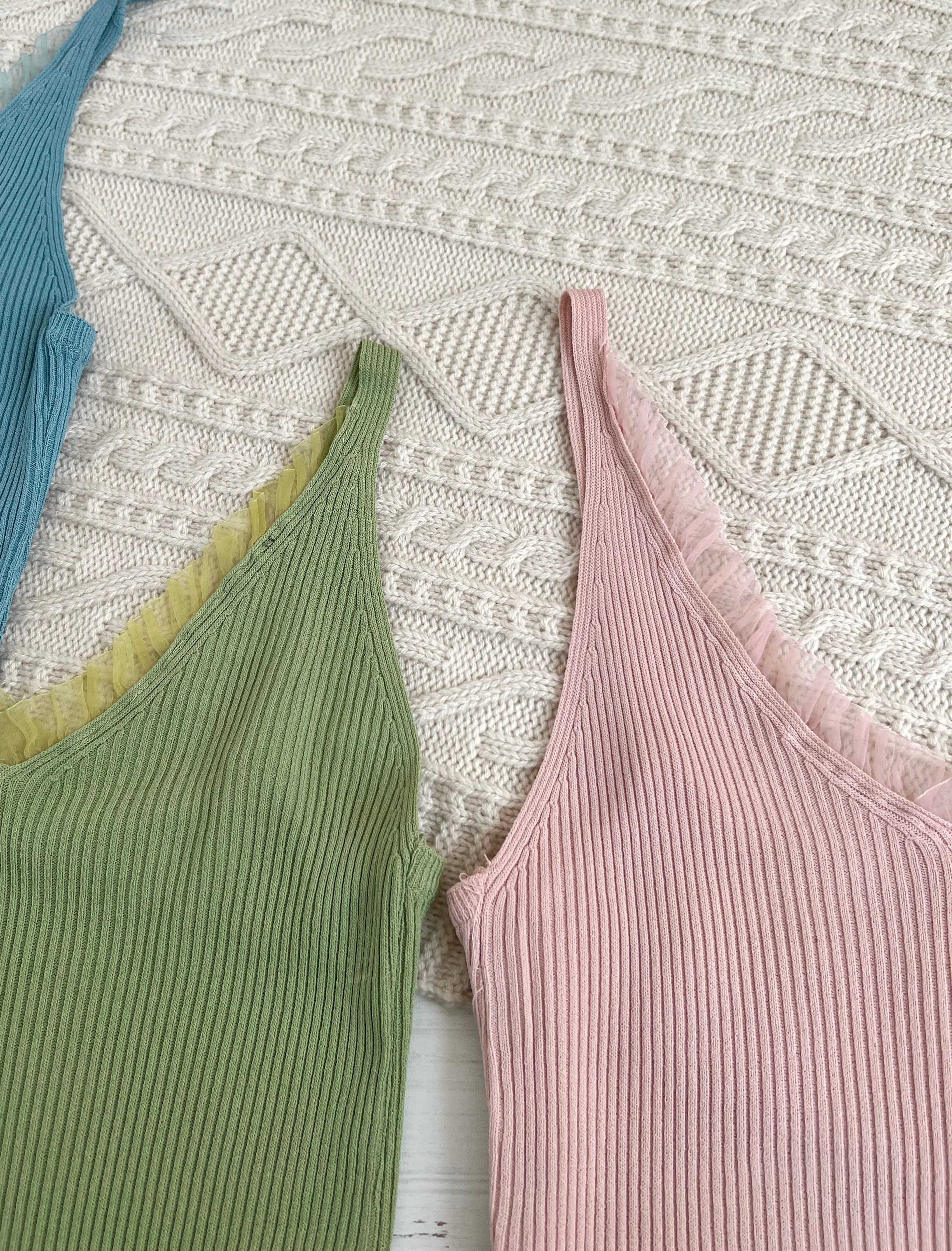 تاپ کبریتی یقه چین دار کد 2357