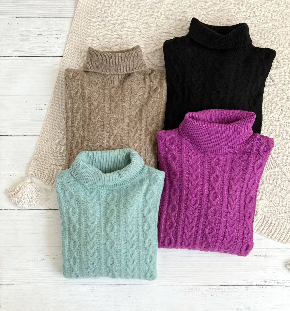 تونیک بافت یقه اسکی لش کد 2358