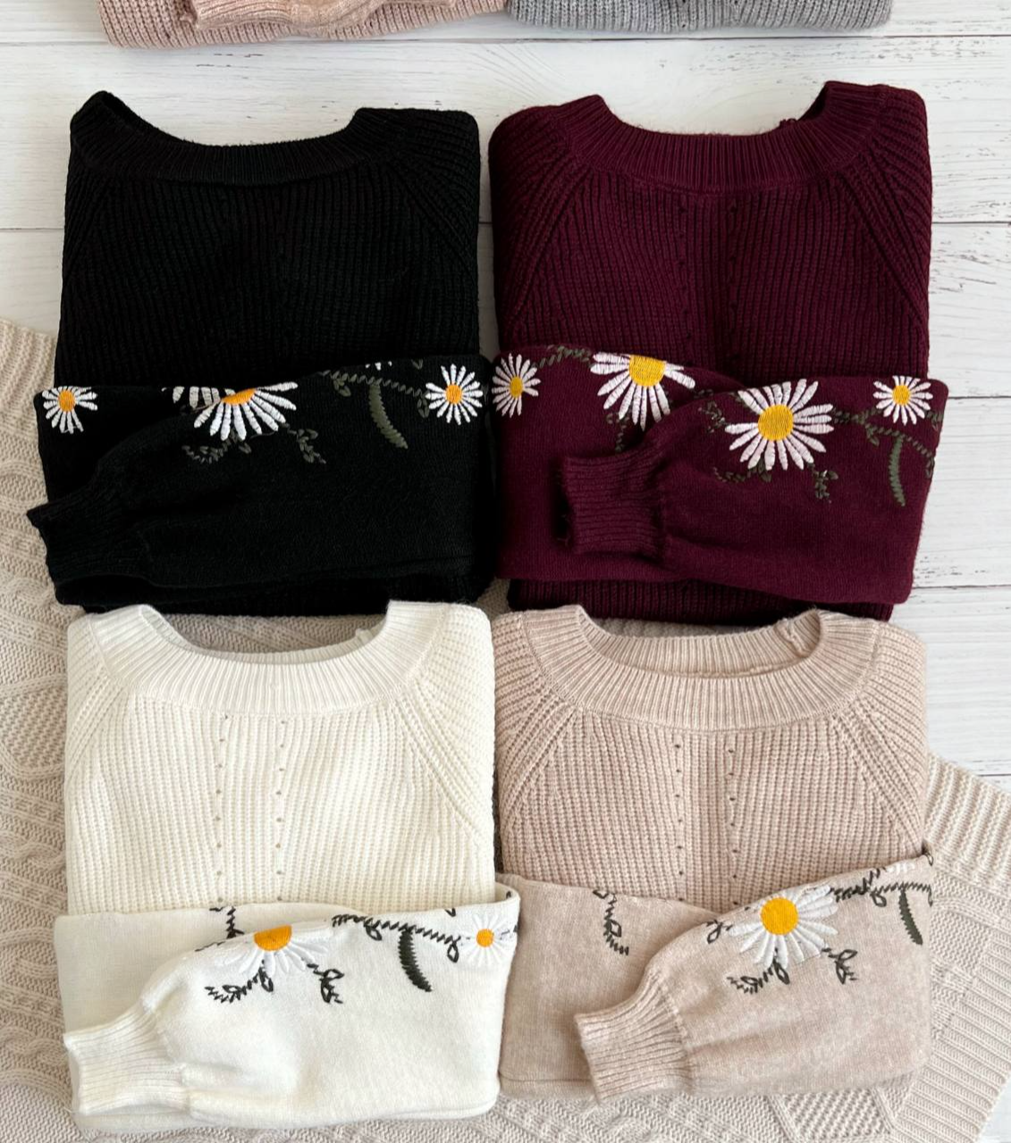 پیراهن بافت آستین گلدوزی کد 2362