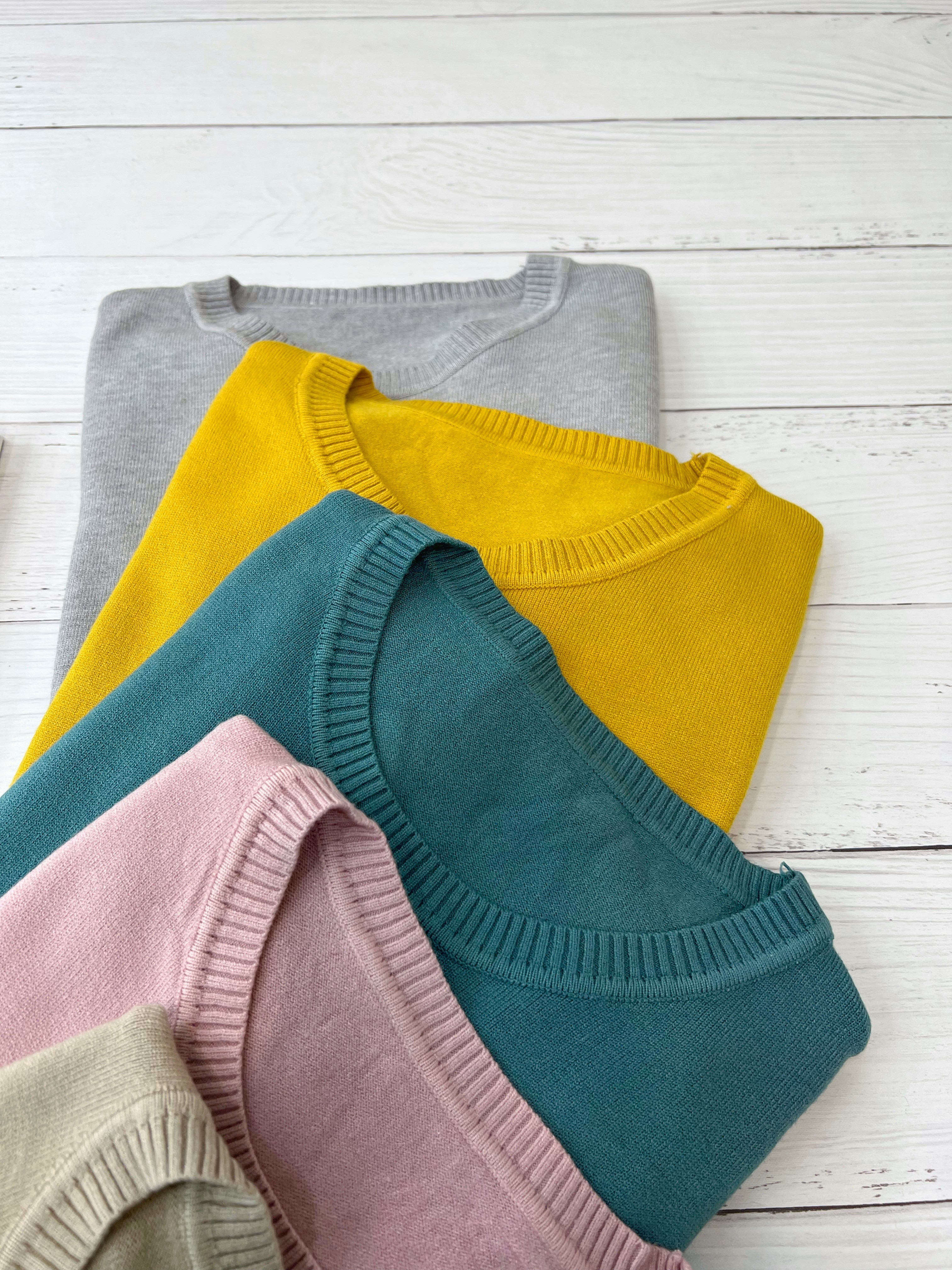 پلیور بافت گپ یقه گرد کد 2369