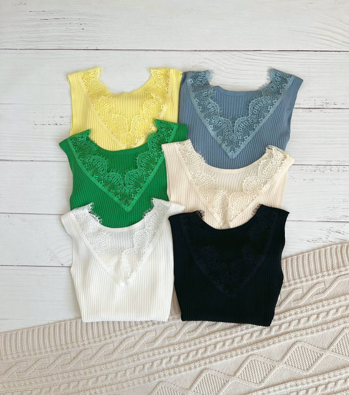 تاپ بافت کبریتی یقه گیپور کد 2379