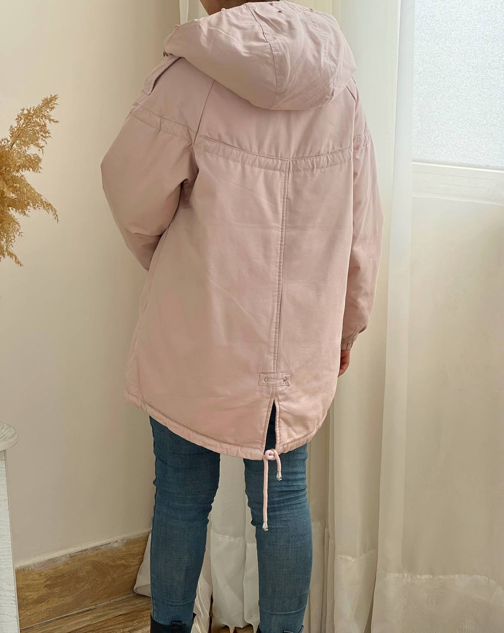 کاپشن کتان آستردار کد 2397