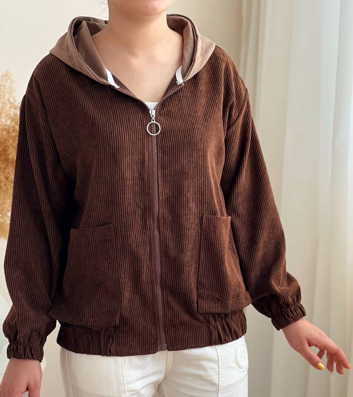 سویشرت مخمل کبریتی کد 2410