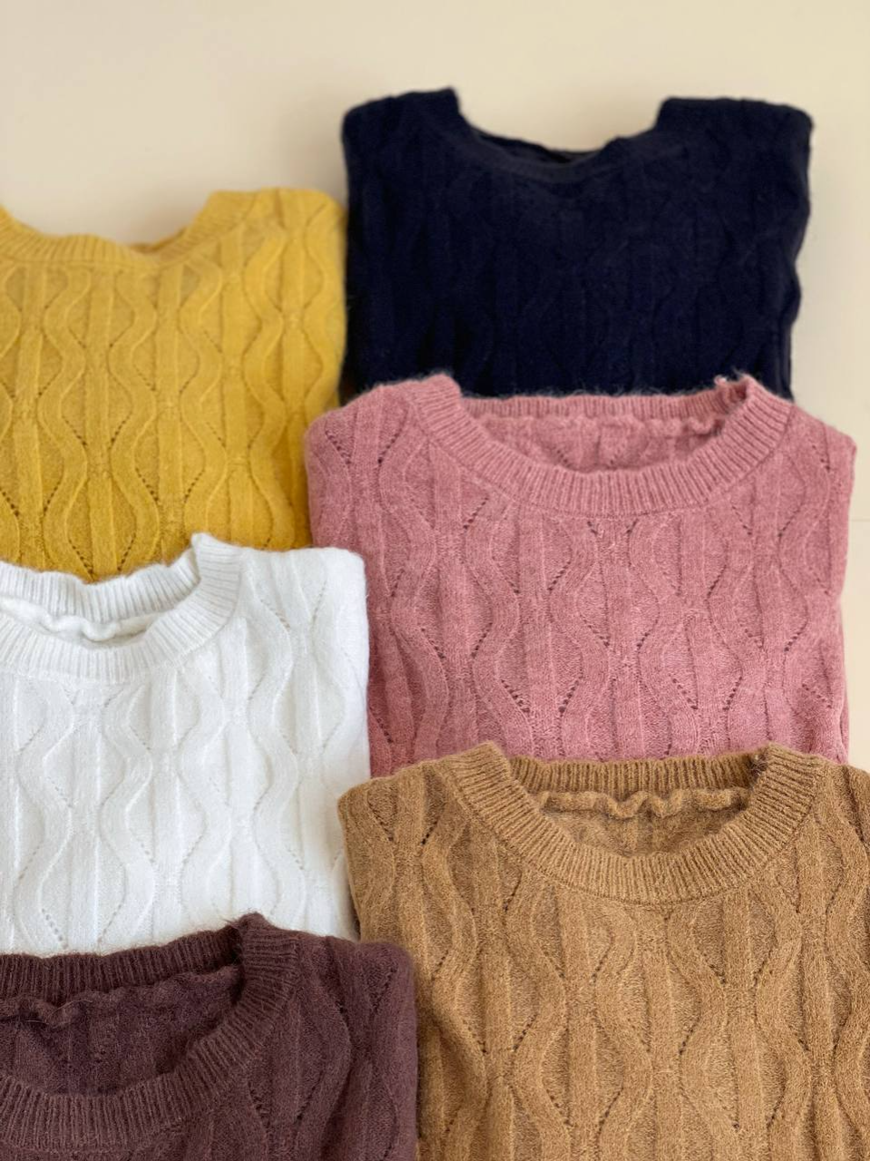 پلیور بافت لوزی 2413