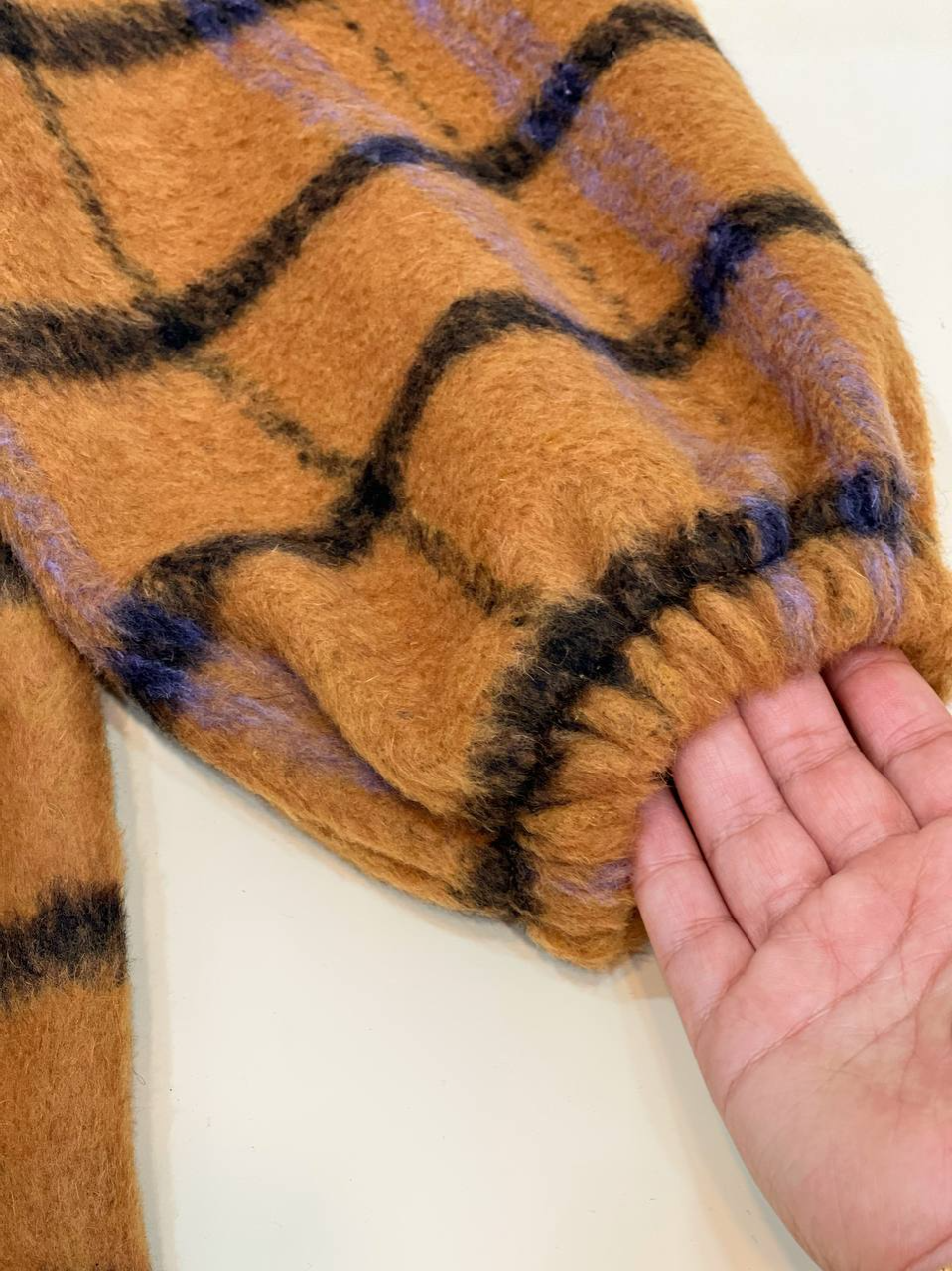 تونیک چهارخونه پشمی کد 2414