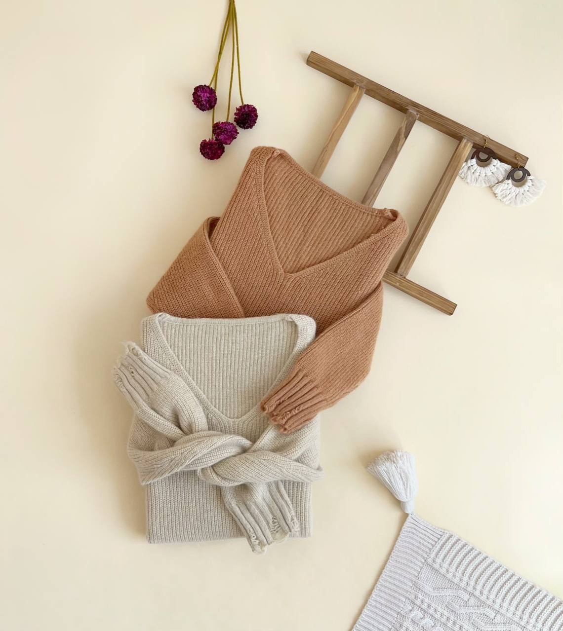 پلیور بافت یقه هفت زاپدار کد 2421