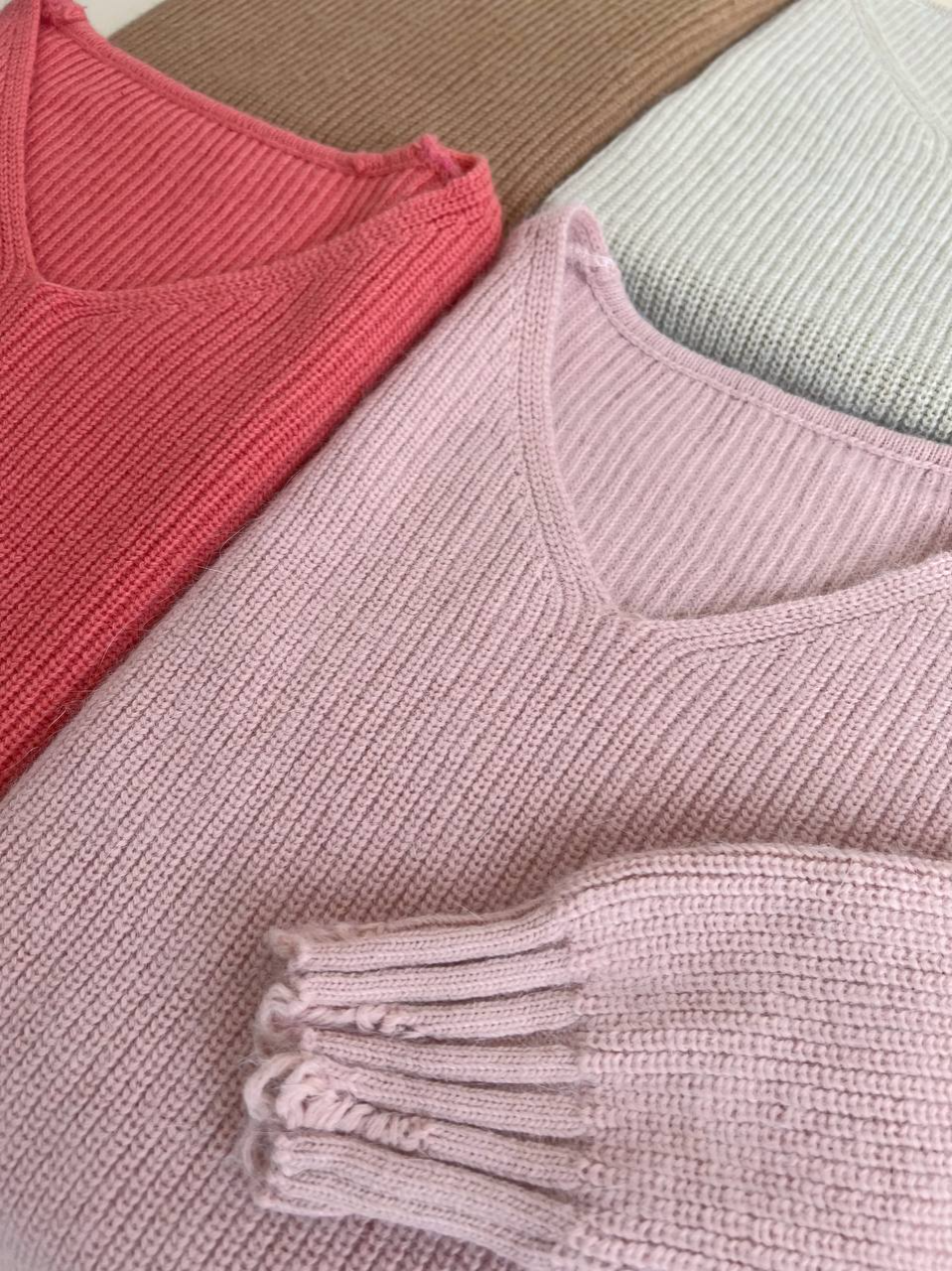 پلیور بافت یقه هفت زاپدار کد 2421