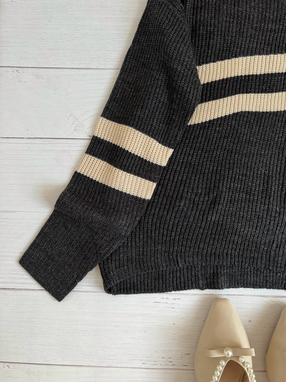 پلیور بافت تکرنگ لش 2424