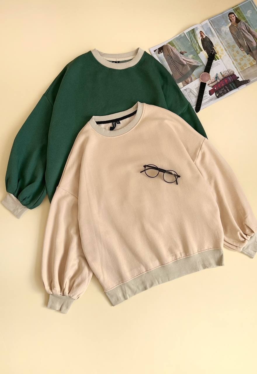 پلیور دورس آستین پف کد 2428