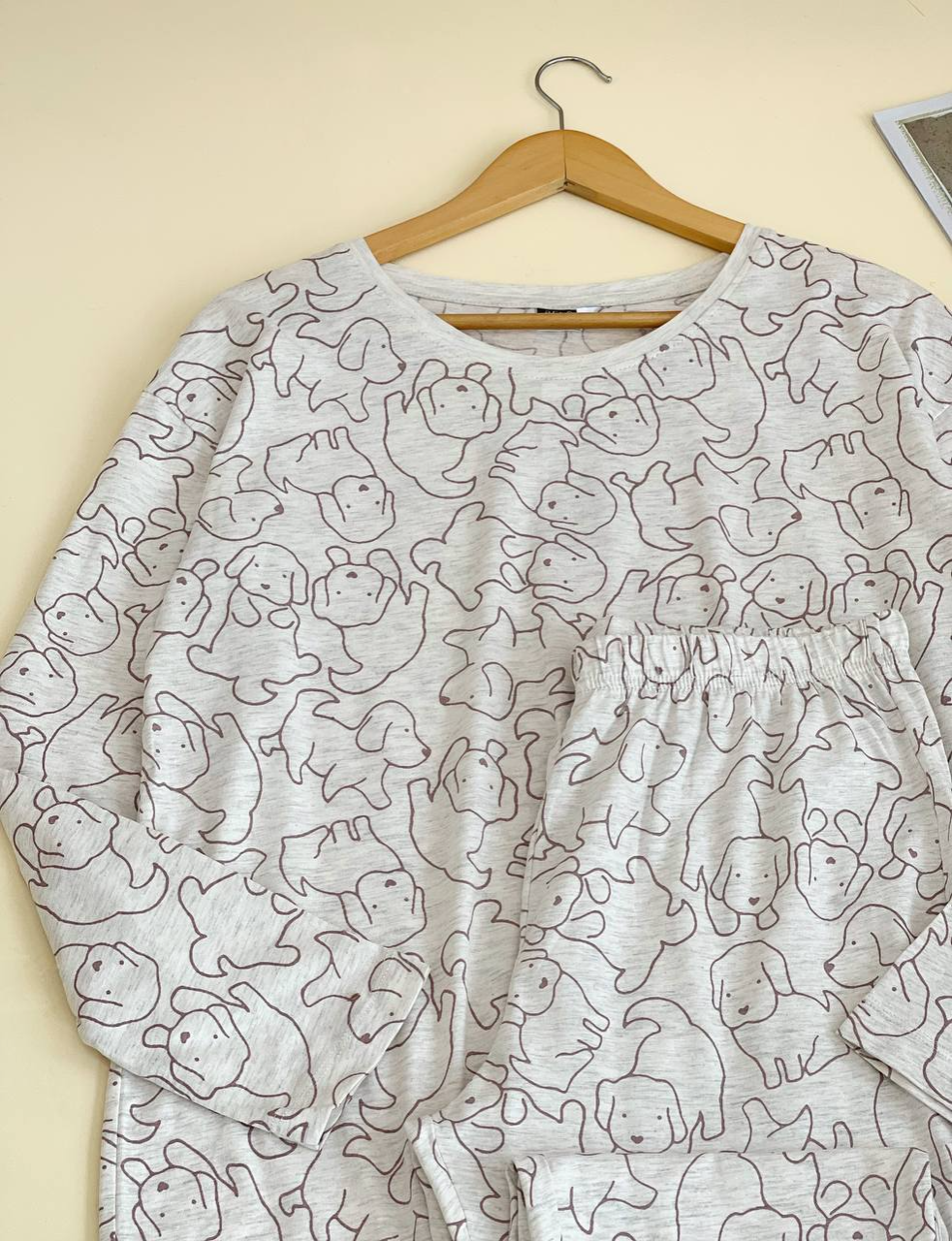 ست بلوز و شلوار نخ و پنبه کد 2443