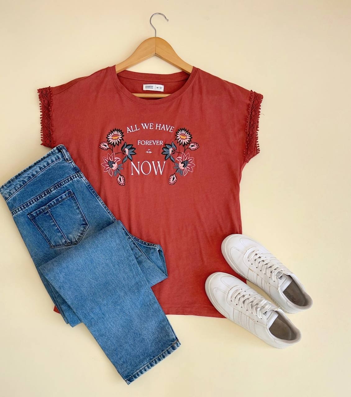 تیشرت وارداتی گلدوزی شده کد 2457