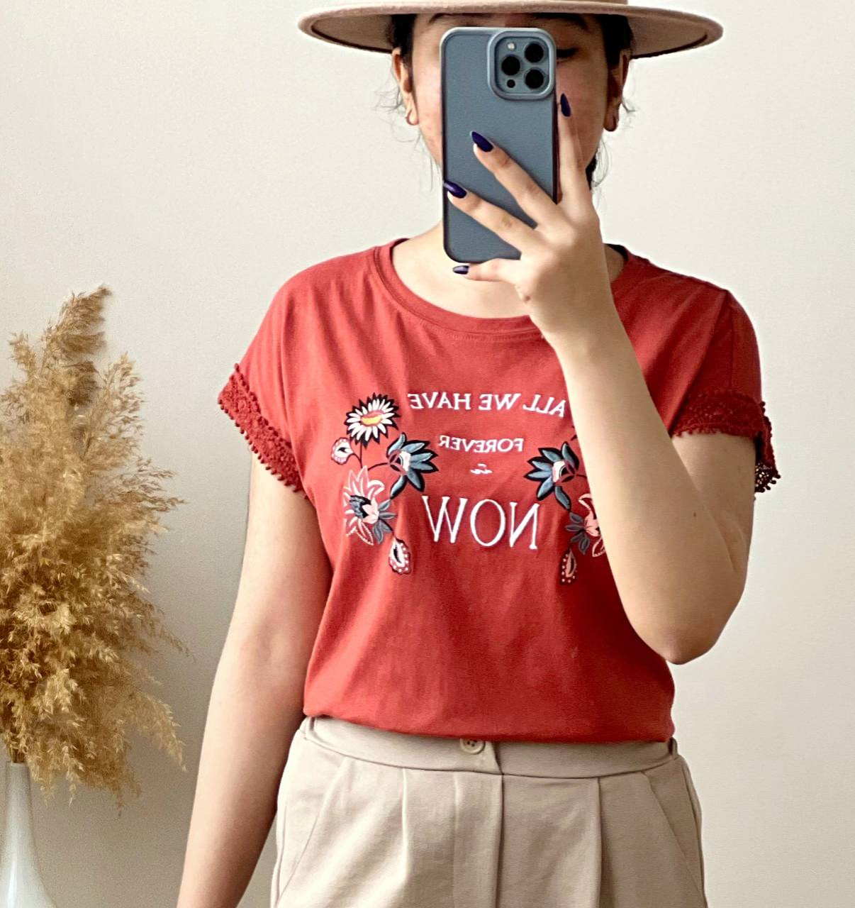 تیشرت وارداتی گلدوزی شده کد 2457