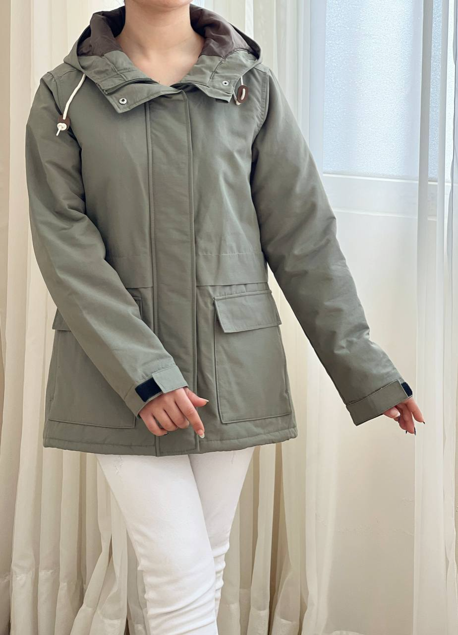 کاپشن کتان آستردار کد 2460