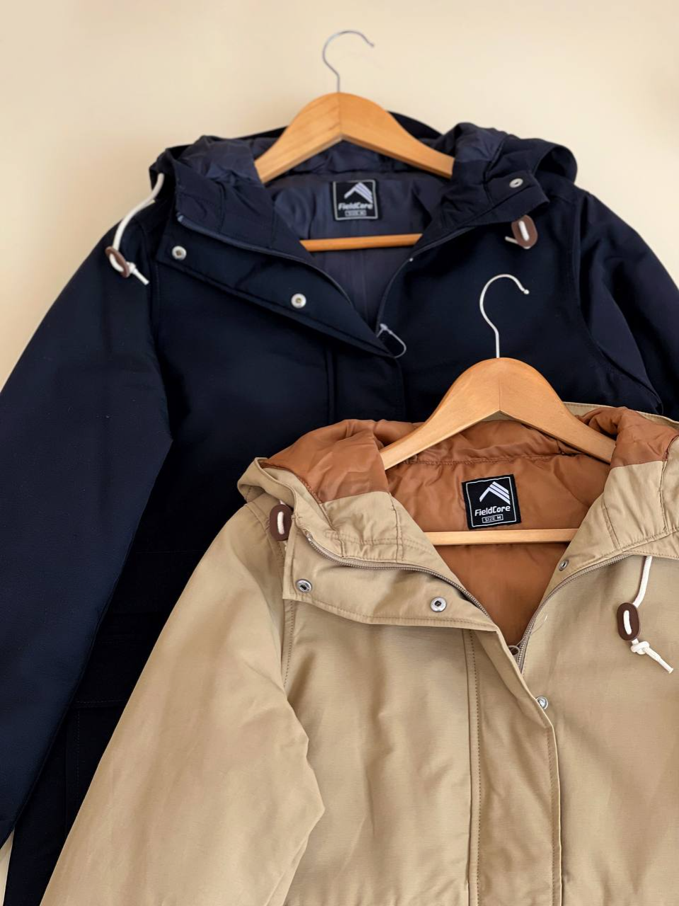 کاپشن کتان آستردار کد 2460