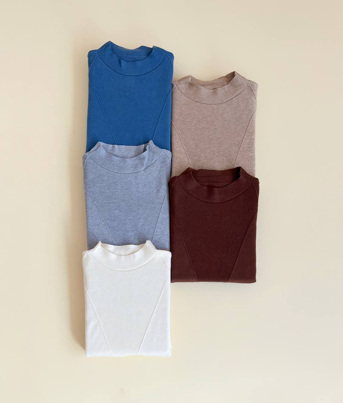 پلیور بافت ساده کد 2464