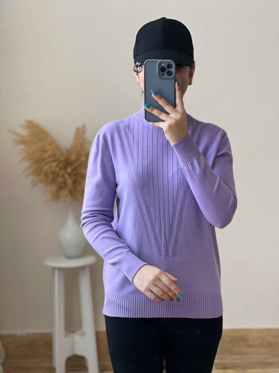 پلیور بافت گپ یقه سه سانت کد 2476