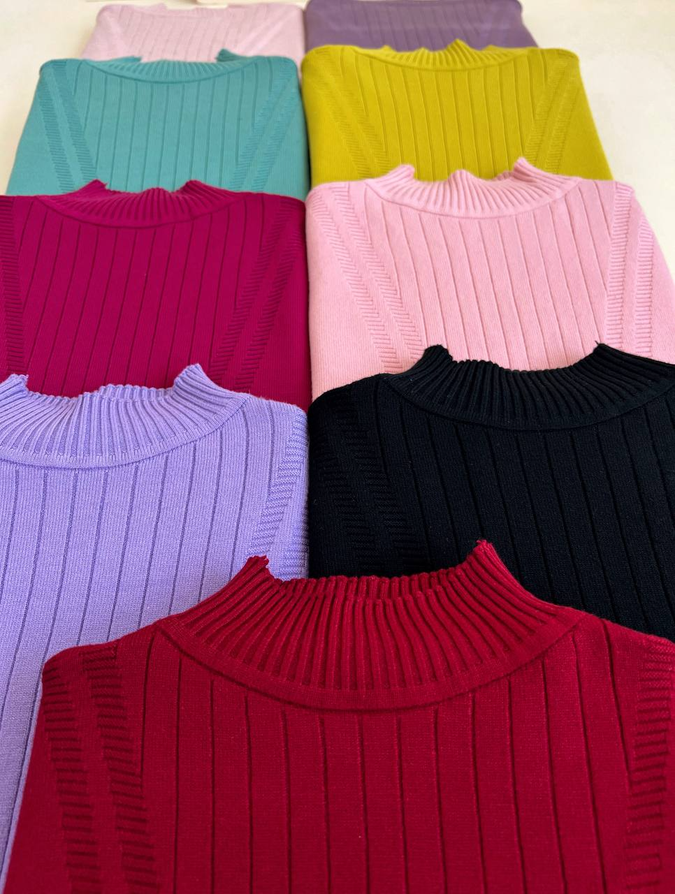 پلیور بافت گپ یقه سه سانت کد 2476