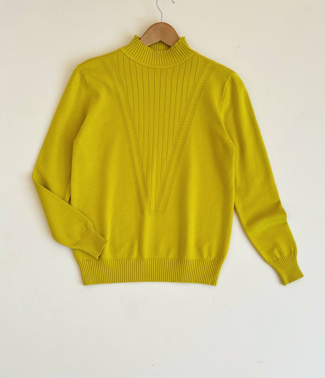 پلیور بافت گپ یقه سه سانت کد 2476