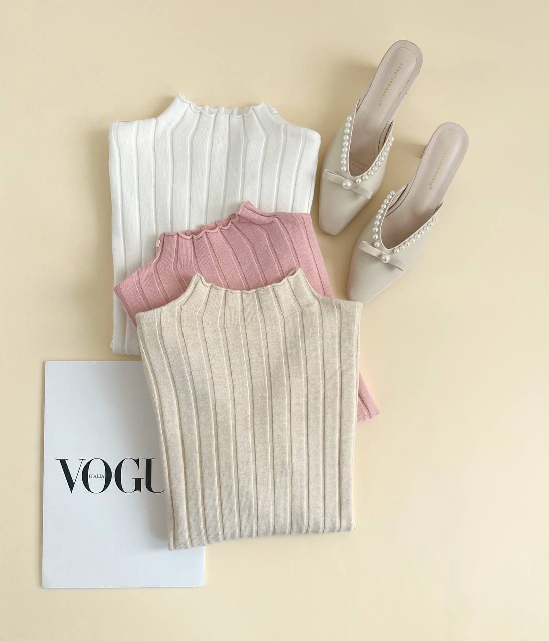 پلیور بافت یقه ایستاده گپ کد 2480