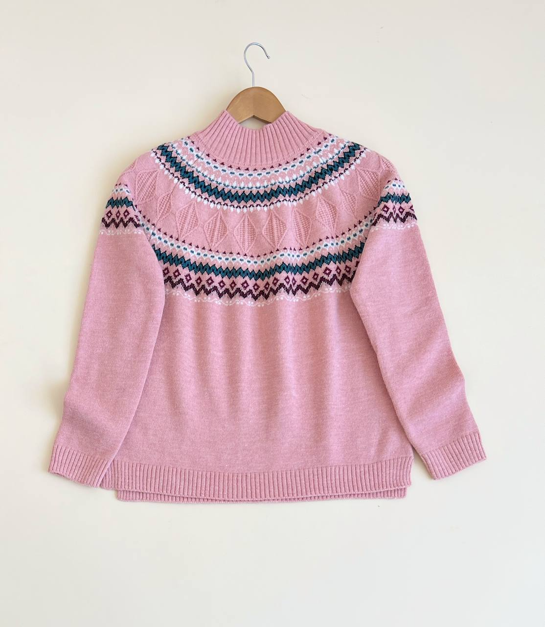 پلیور بافت سنتی گرم بالا کد 2490