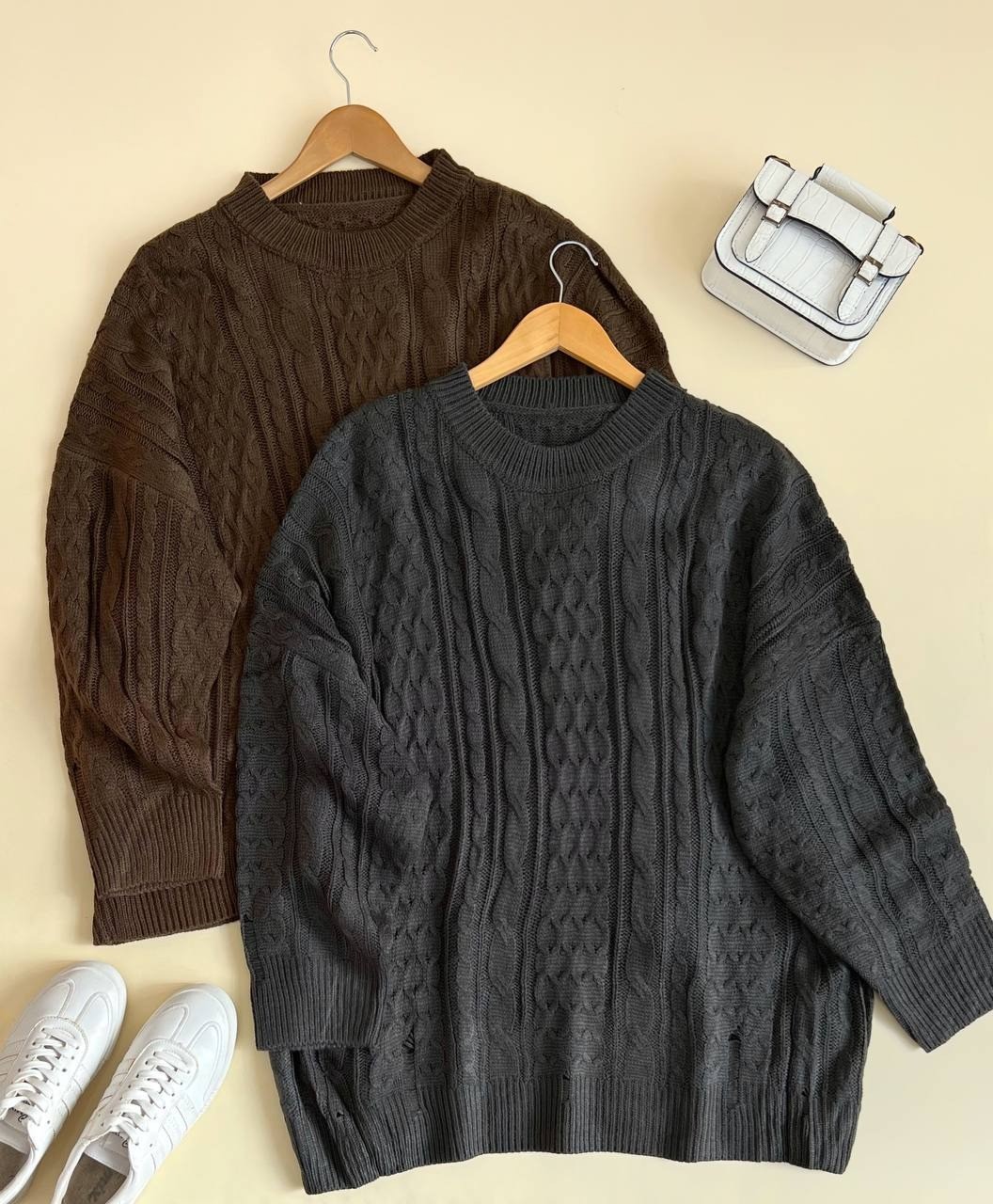 پلیور بافت زاپدار طرح ترک کد 2498