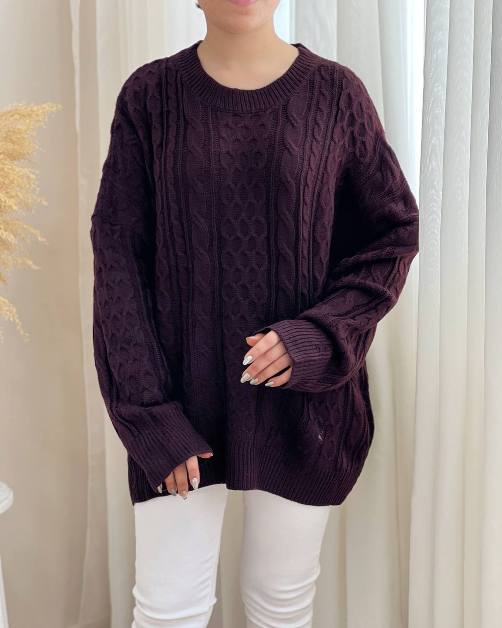 پلیور بافت زاپدار طرح ترک کد 2498