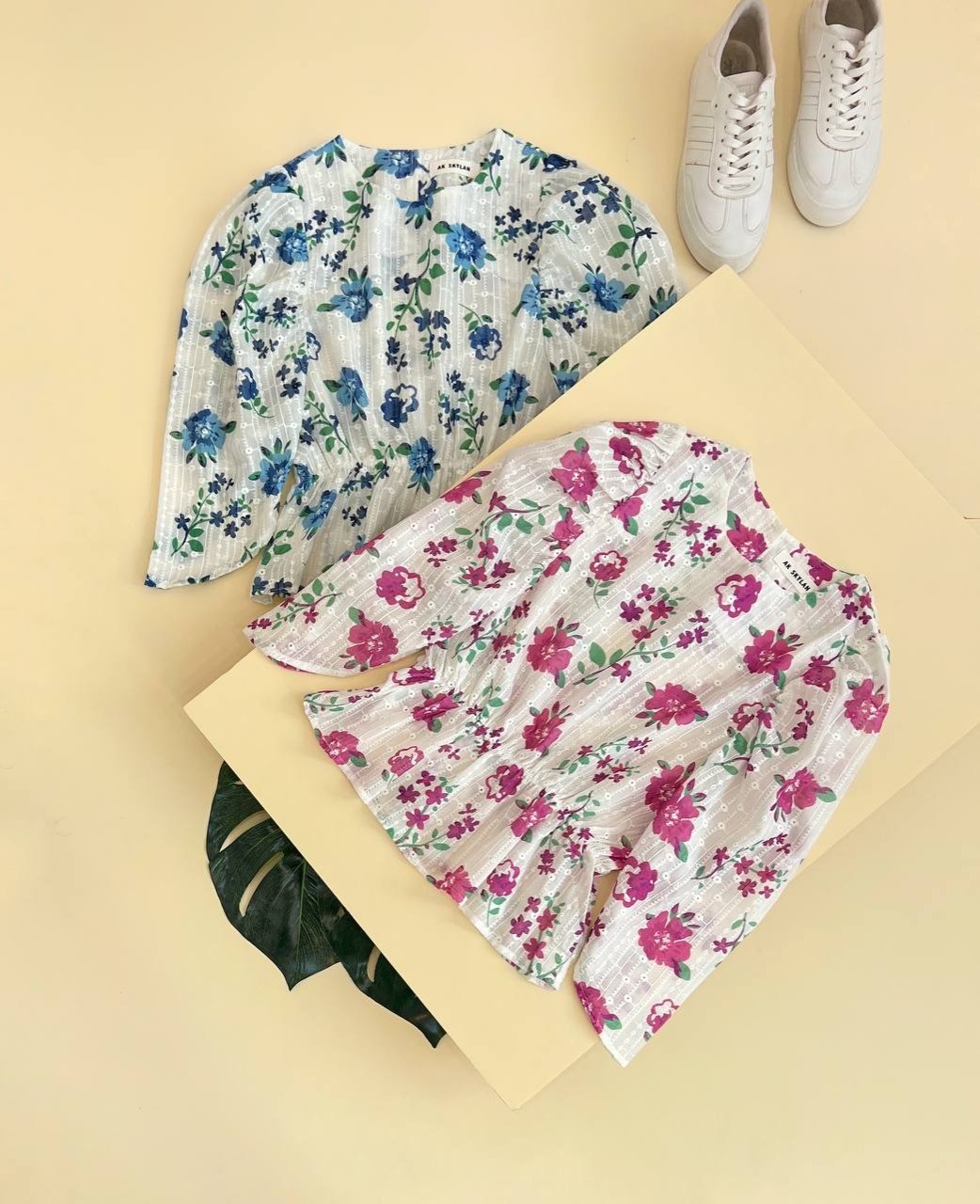 شومیز عروسکی نخ آستین پف کد 2500