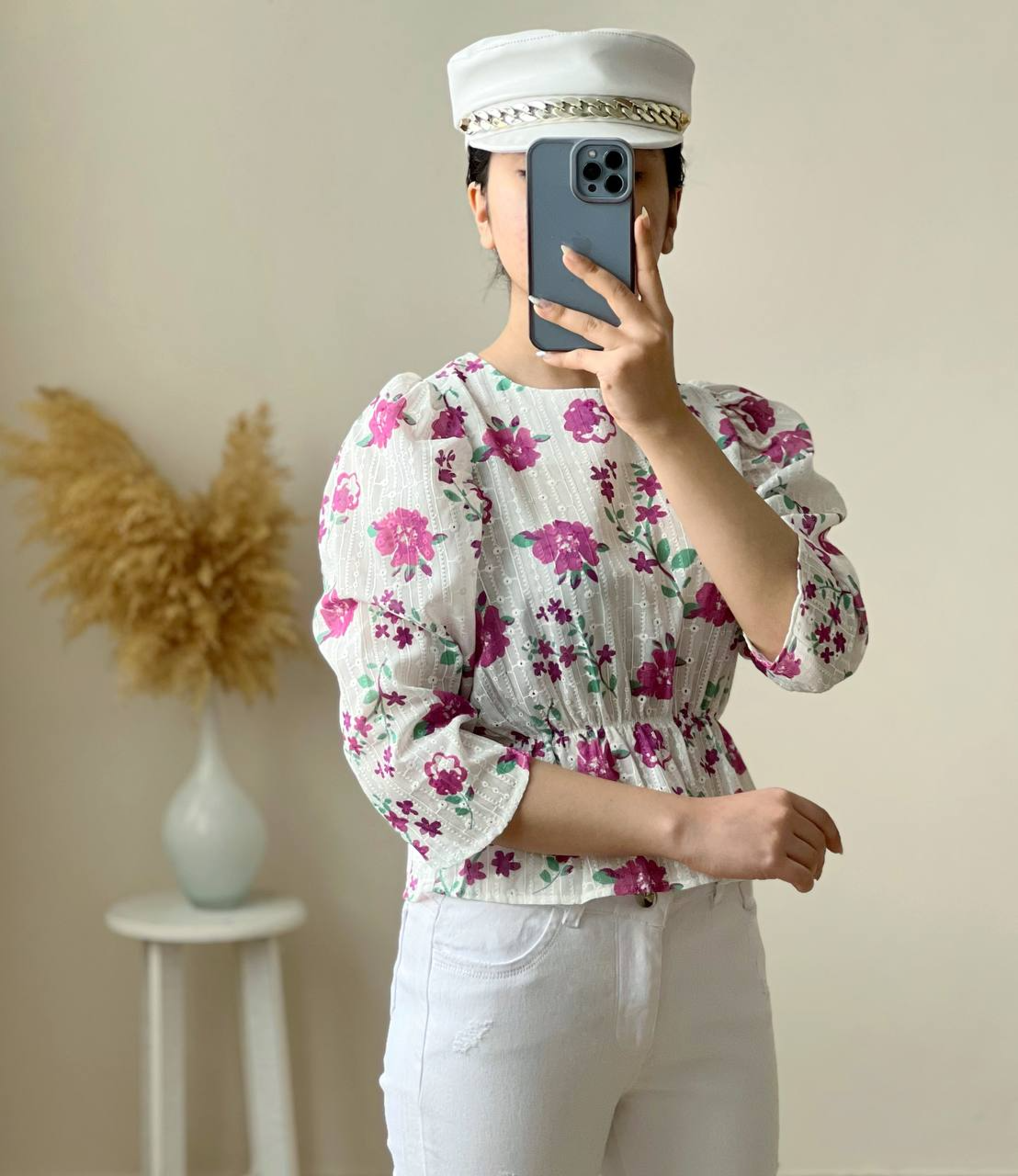 شومیز عروسکی نخ آستین پف کد 2500