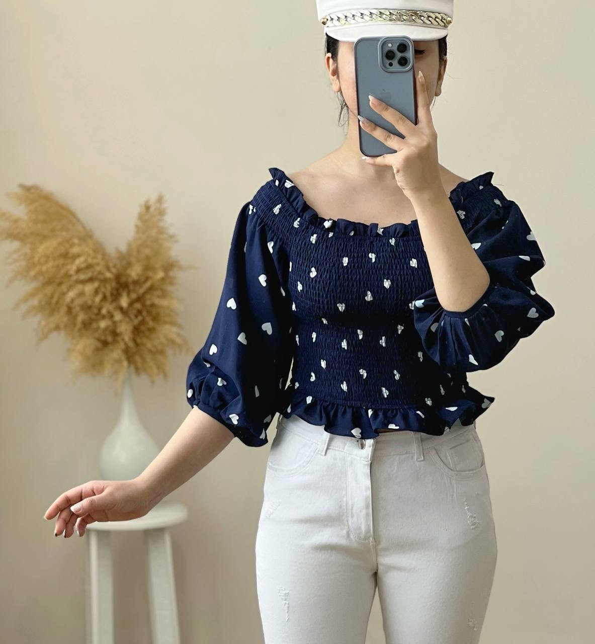 شومیز قلبی عروسکی کد 2502