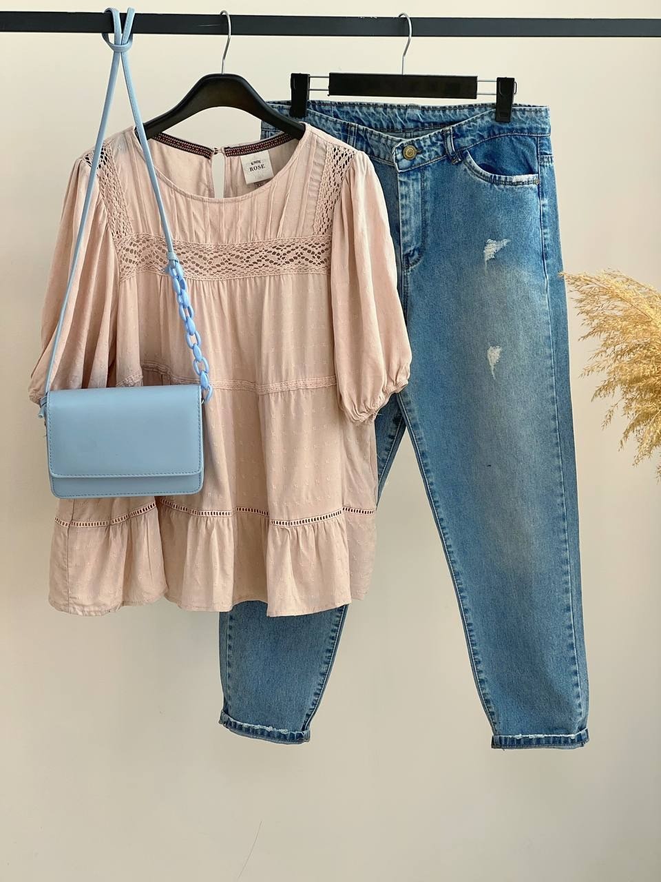 تونیک نخی نوار گیپور کد 2510