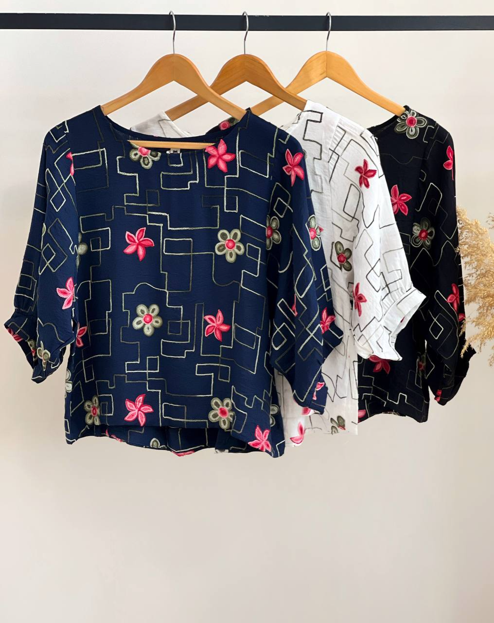 شومیز کنف گلدوزی شده کد 2511