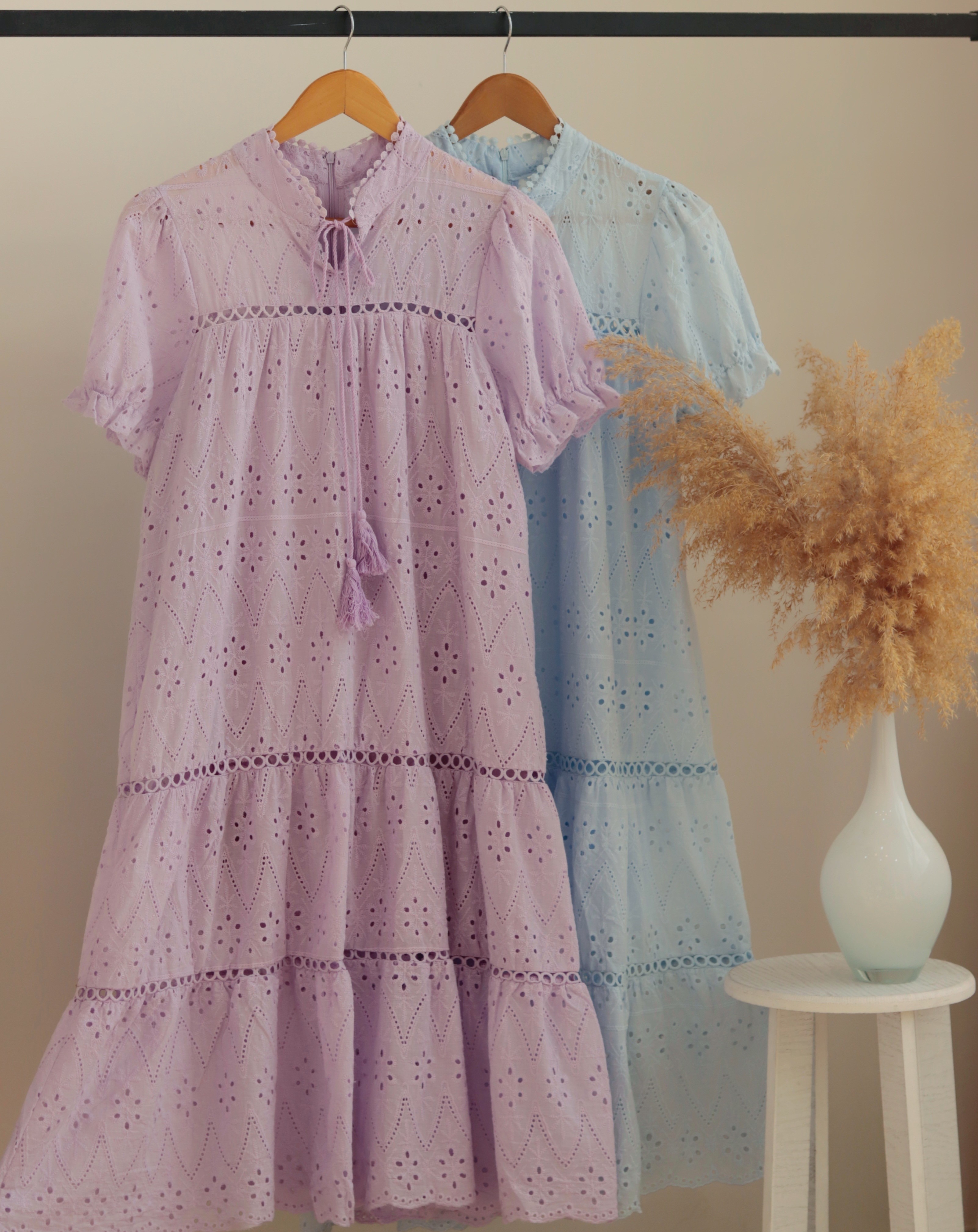 پیراهن خامه دوری بلند کد 2512