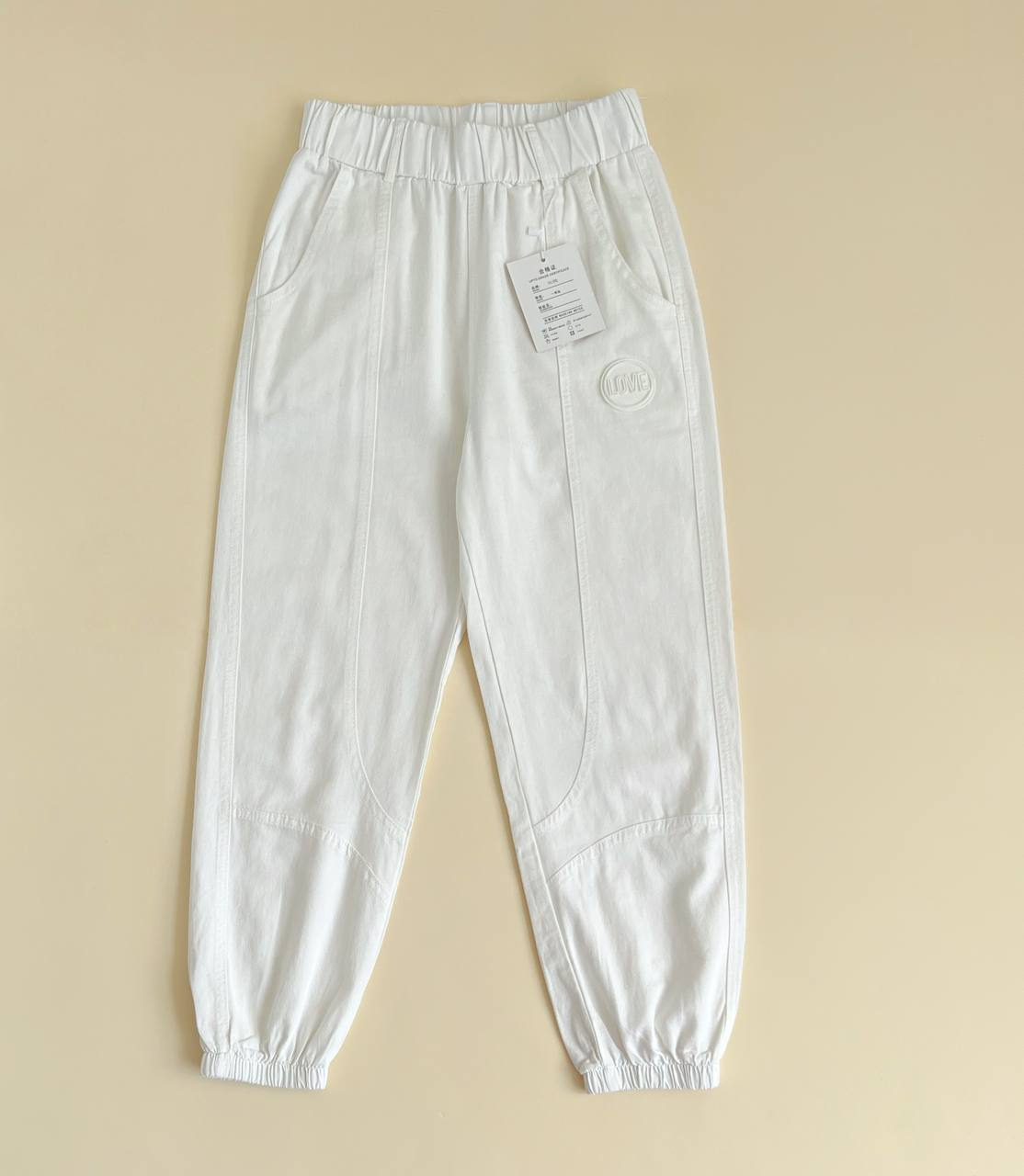 شلوار اسلش کتان کد 2515