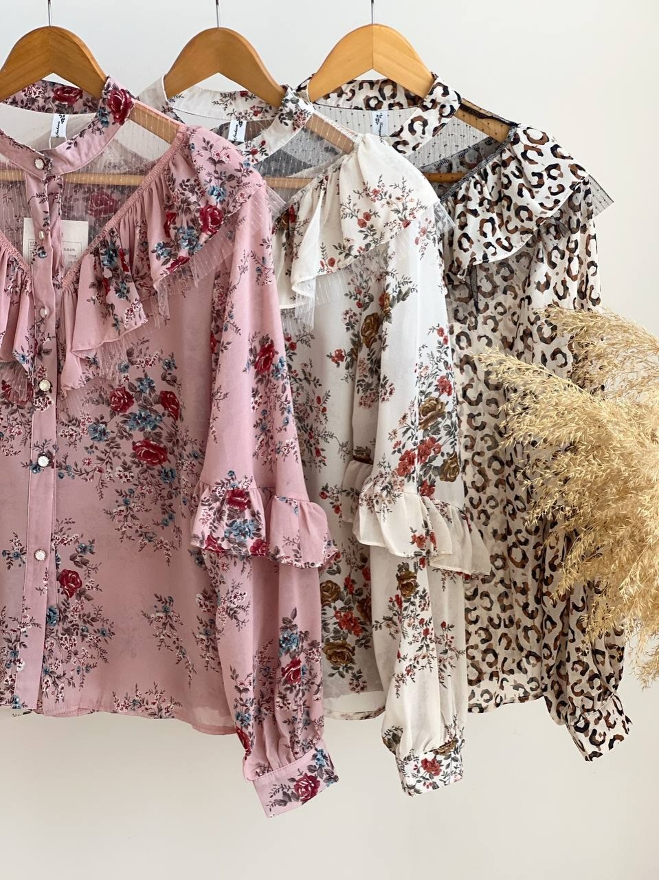 شومیز کرپ حریر فانتزی کد 2516