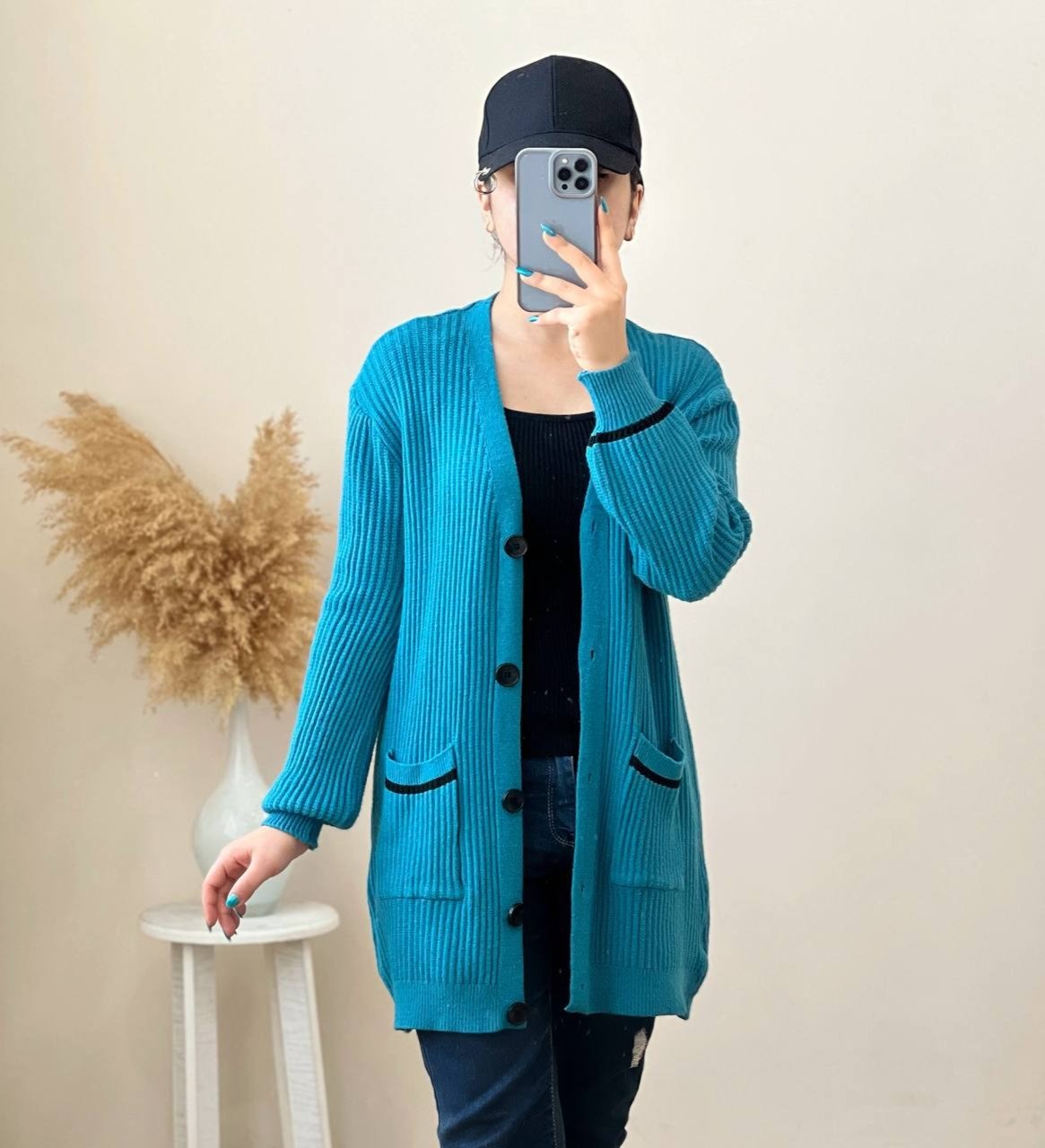 مانتو بافت وارداتی کد 2517