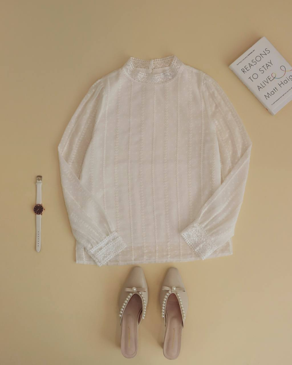 شومیز حریر گلدوزی شده کد 2521