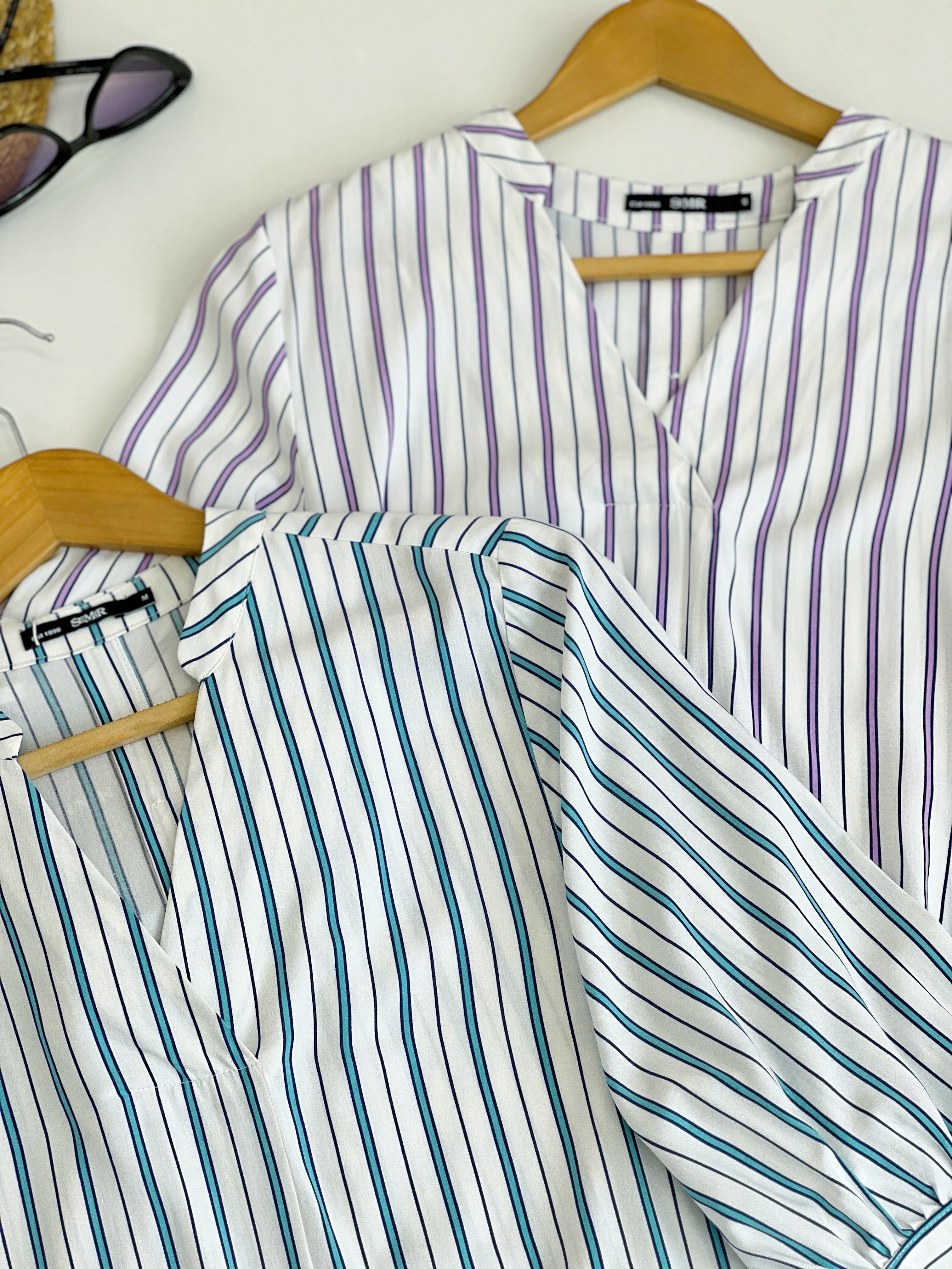 شومیز راه راه از برند semir کد 2531